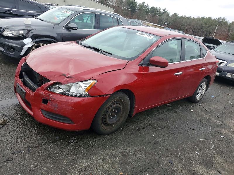 NISSAN SENTRA 2013 with VIN 3N1AB7AP1DL626283 - Photo from auction