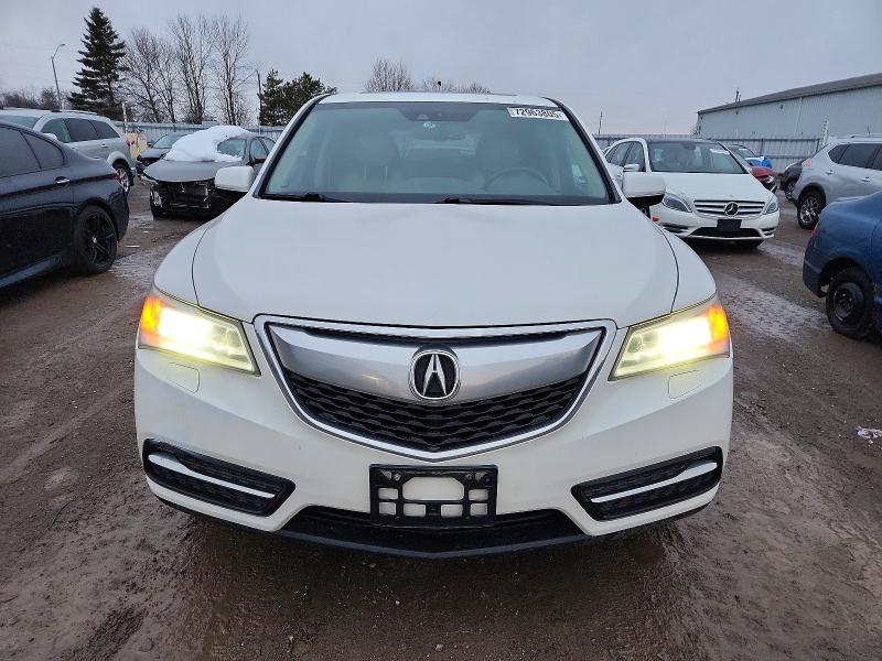 Photo 5 from auction – 2014 ACURA MDX TECHNO with VIN 5FRYD4H61EB503292