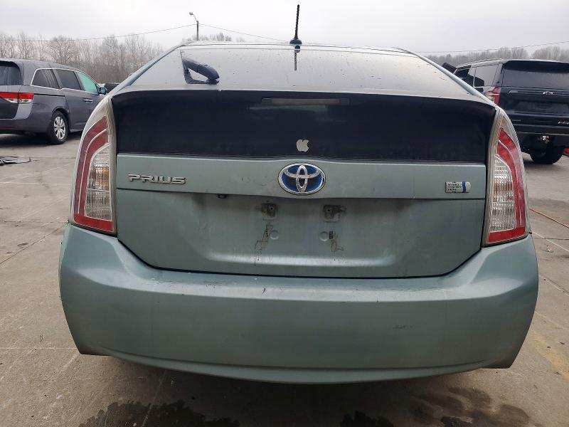 Photo 6 from auction – 2012 TOYOTA PRIUS with VIN JTDKN3DU0C5538245