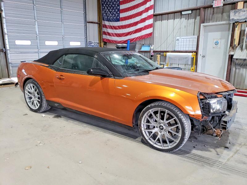 Photo 4 from auction – 2013 CHEVROLET CAMARO with VIN 2G1FK3DJ9D9120232