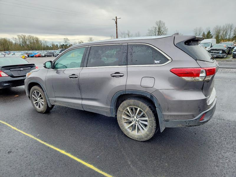 Photo 2 from auction – 2017 TOYOTA HIGHLANDER with VIN 5TDJZRFH5HS425198