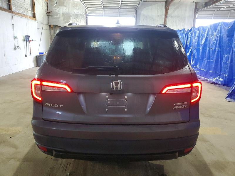Photo 6 from auction – 2021 HONDA PILOT with VIN 5FNYF6H26MB025356