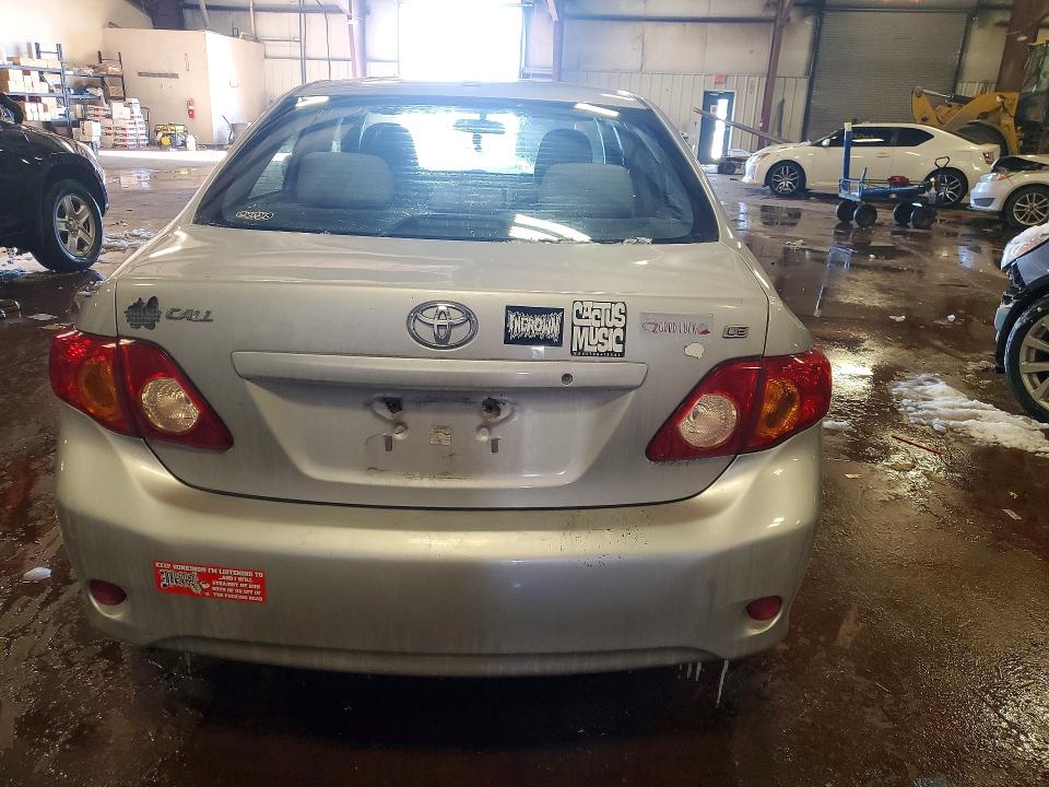 Photo 6 from auction – 2009 TOYOTA COROLLA BA with VIN 1NXBU40E09Z093278