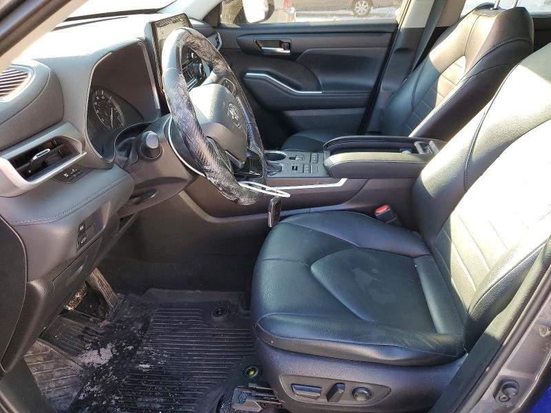Photo 7 from auction – 2021 TOYOTA HIGHLANDER with VIN 5TDGZRBH3MS544345