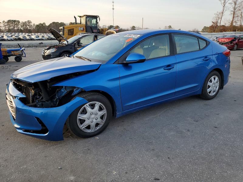 HYUNDAI ELANTRA 2017 with VIN 5NPD74LF1HH175778 - Photo from auction