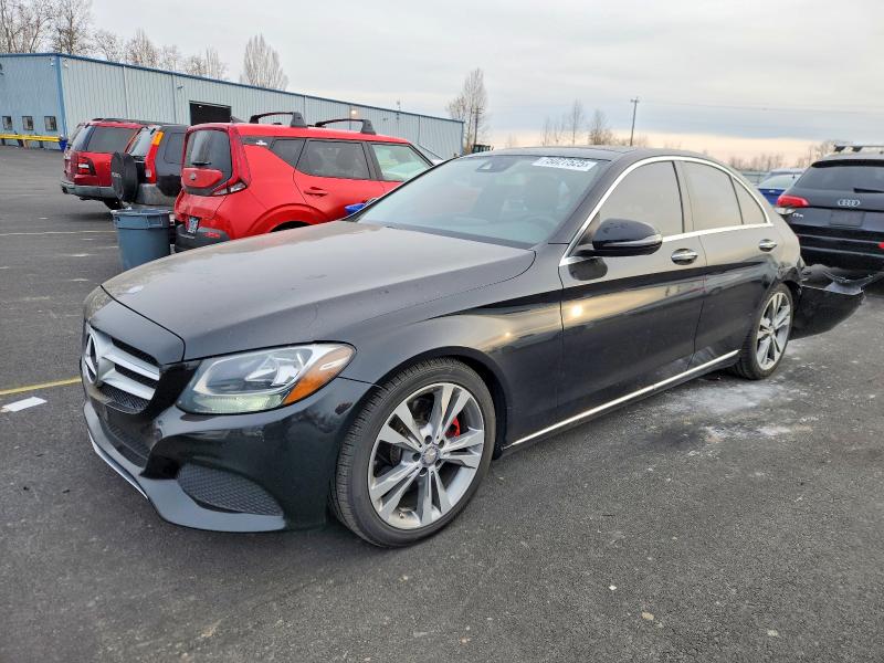 Photo 1 from auction – 2016 MERCEDES-BENZ C 300 4MAT with VIN 55SWF4KB9GU115771