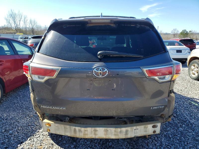 Photo 6 from auction – 2016 TOYOTA HIGHLANDER with VIN 5TDYKRFHXGS148064