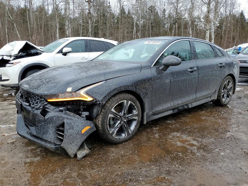 KIA K5 2022 with VIN 5XXG34J23NG089534 - Photo from auction