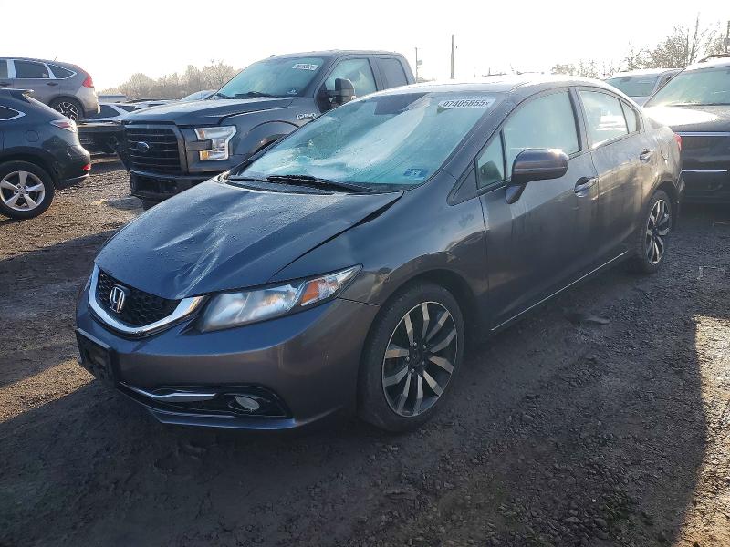 HONDA CIVIC 2014 with VIN 19XFB2F92EE043761 - Photo from auction