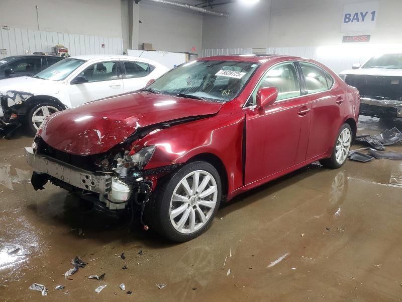 LEXUS IS 250 2008 with VIN JTHCK262682024703 - Photo from auction