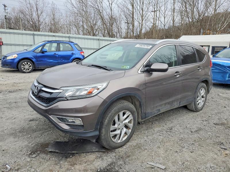 HONDA CR-V EXL 2015 with VIN 5J6RM4H77FL105222 - Photo from auction