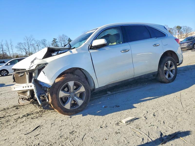 ACURA MDX 2014 with VIN 5FRYD3H24EB002744 - Photo from auction