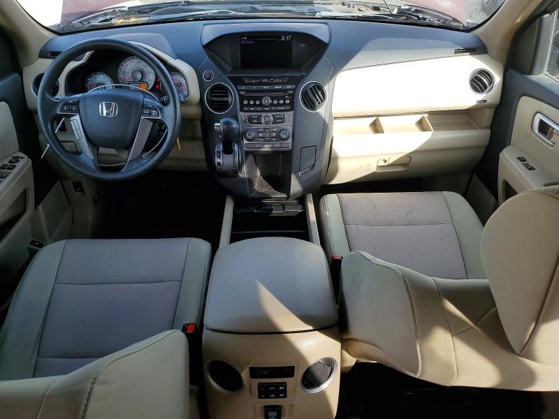 Photo 8 from auction – 2014 HONDA PILOT EX with VIN 5FNYF3H45EB023163