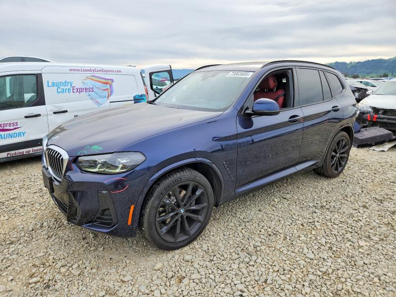 BMW X3 XDRIVE3 2022 with VIN 5UX53DP04N9K99732 - Photo from auction