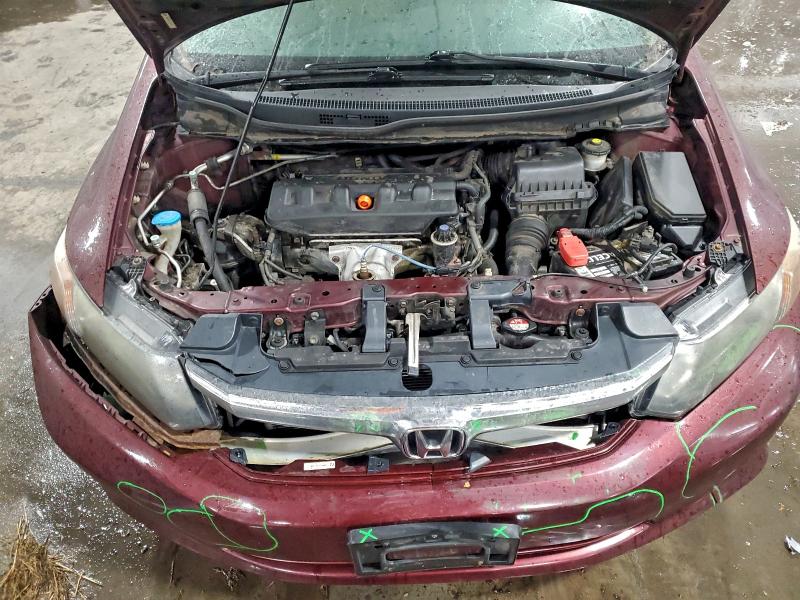 Photo 11 from auction – 2012 HONDA CIVIC LX with VIN 19XFB2F57CE027050