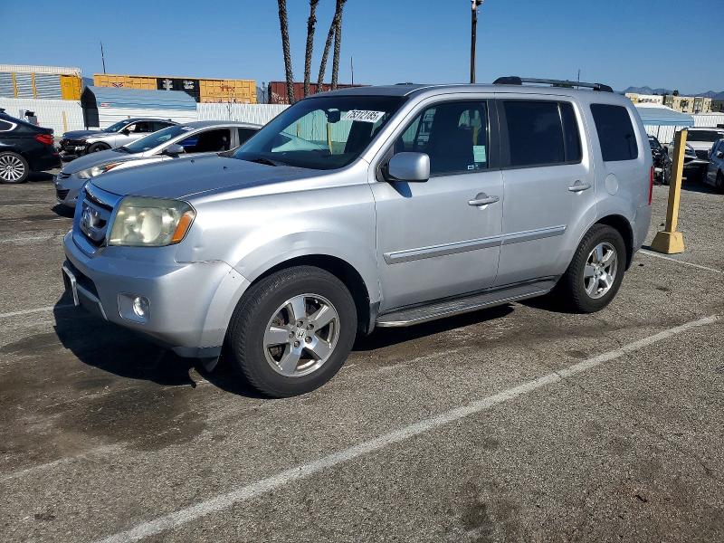 HONDA PILOT EXL 2011 with VIN 5FNYF4H53BB045379 - Photo from auction