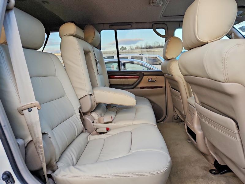 Photo 11 from auction – 2000 LEXUS LX 470 with VIN JT6HT00W6Y0121892