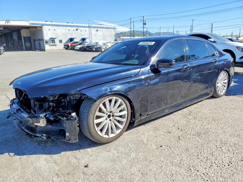 BMW 740 I 2020 with VIN WBA7T2C03LCD47127 - Photo from auction