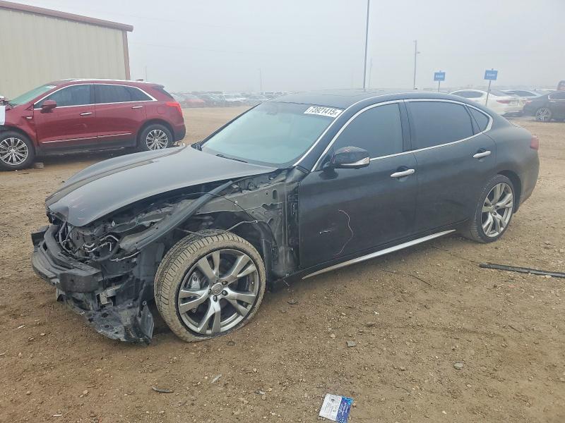 INFINITI Q70L 2017 with VIN JN1BY1PP0HM170747 - Photo from auction