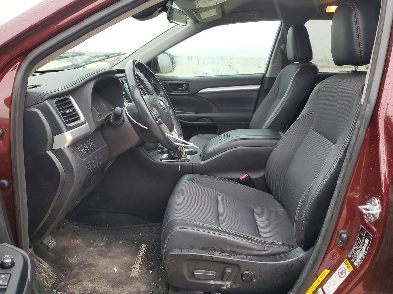 Photo 7 from auction – 2017 TOYOTA HIGHLANDER with VIN 5TDZZRFH6HS234764
