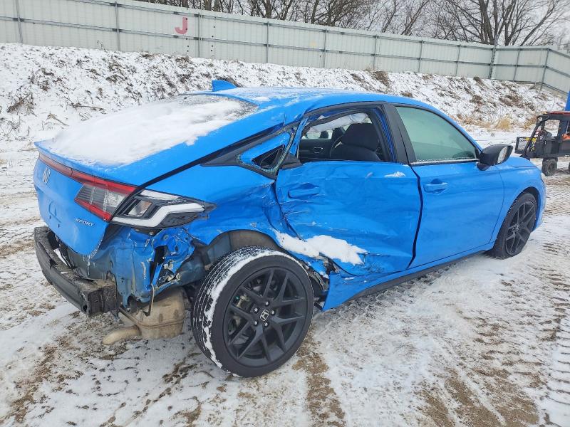 Photo 3 from auction – 2024 HONDA CIVIC SPOR with VIN 19XFL2H89RE028049