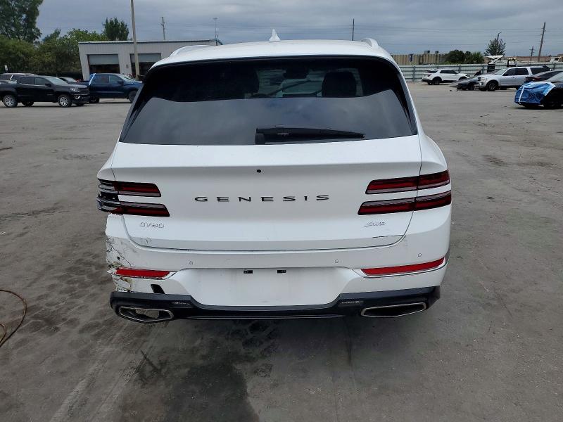 Photo 6 from auction – 2023 GENESIS GV80 with VIN KMUHBDSB5PU141858