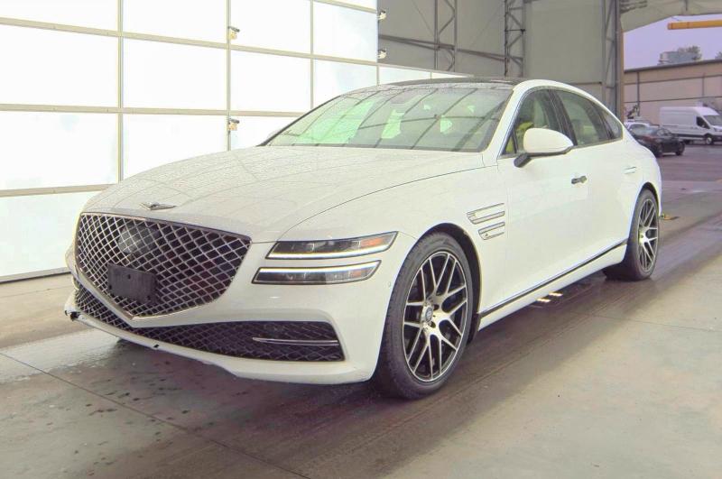 GENESIS G80 BASE 2022 with VIN KMTGB4SC2NU092298 - Photo from auction