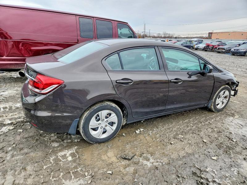 Photo 3 from auction – 2014 HONDA CIVIC LX with VIN 2HGFB2F56EH518511