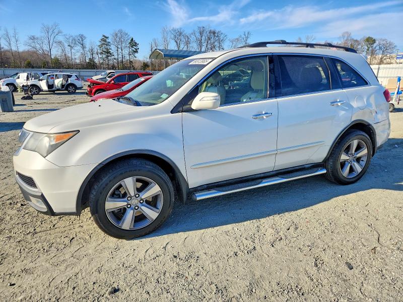 ACURA MDX TECHNO 2012 with VIN 2HNYD2H4XCH509047 - Photo from auction