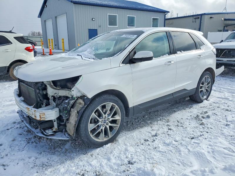 FORD EDGE TITAN 2015 with VIN 2FMPK4K86FBC31815 - Photo from auction