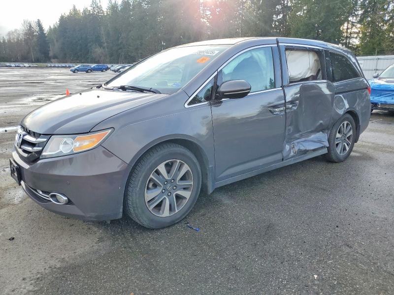 HONDA ODYSSEY 2014 with VIN 5FNRL5H93EB019830 - Photo from auction
