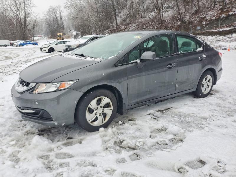 HONDA CIVIC LX 2013 with VIN 2HGFB2F56DH580280 - Photo from auction