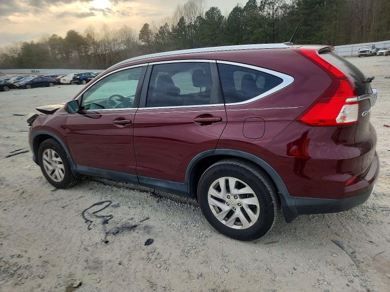 Photo 2 from auction – 2016 HONDA CR-V EXL with VIN 2HKRM3H70GH509307
