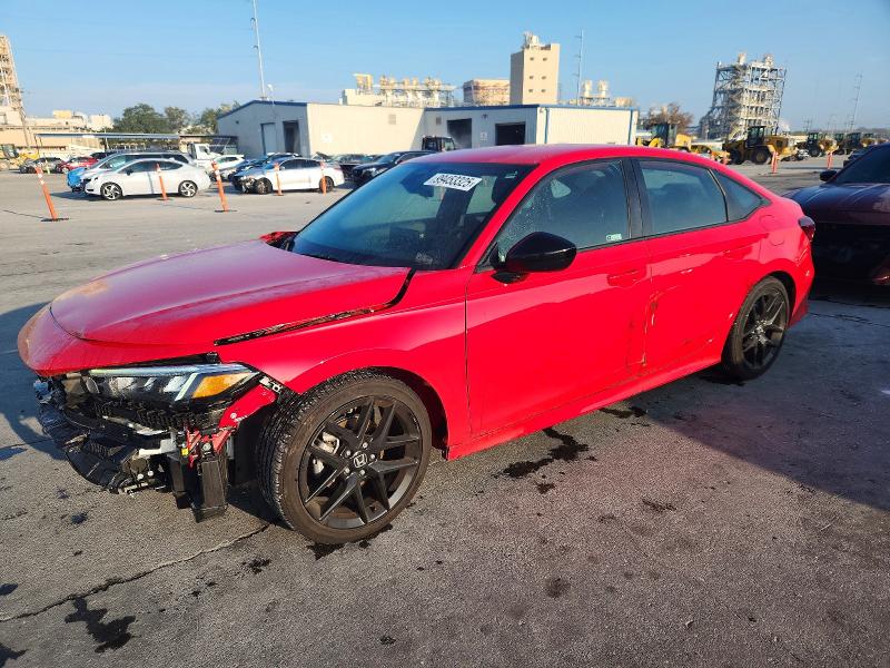 HONDA CIVIC 2025 with VIN 2HGFE2F50SH591778 - Photo from auction