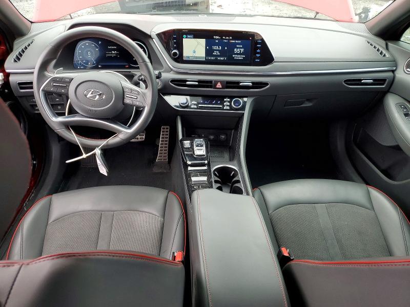 Photo 8 from auction – 2021 HYUNDAI SONATA with VIN 5NPEJ4J22MH069968