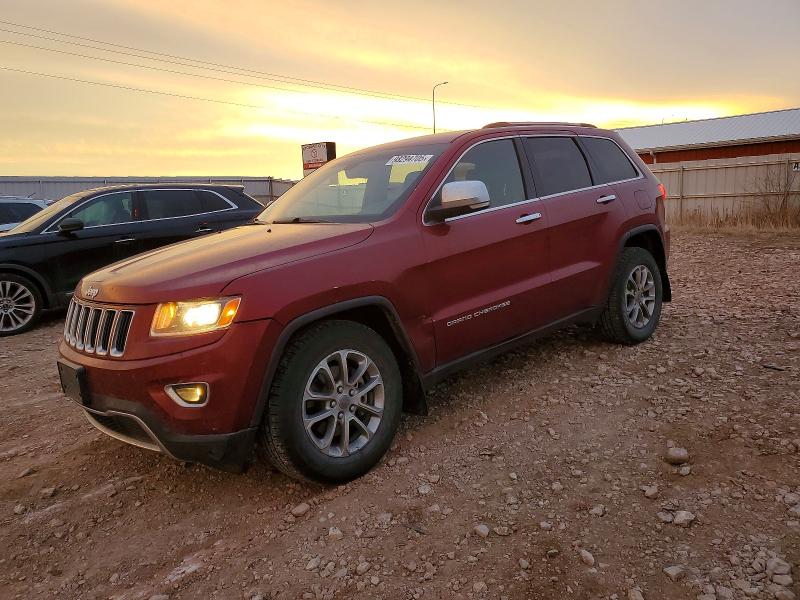 JEEP GRAND CHER 2015 with VIN 1C4RJFBG2FC215887 - Photo from auction