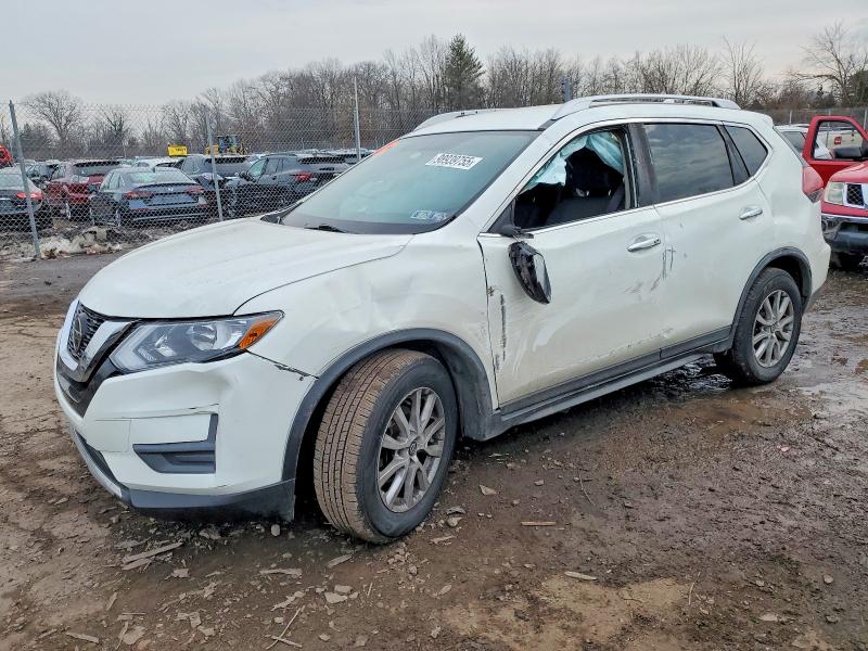 NISSAN ROGUE S 2018 with VIN KNMAT2MV1JP530855 - Photo from auction