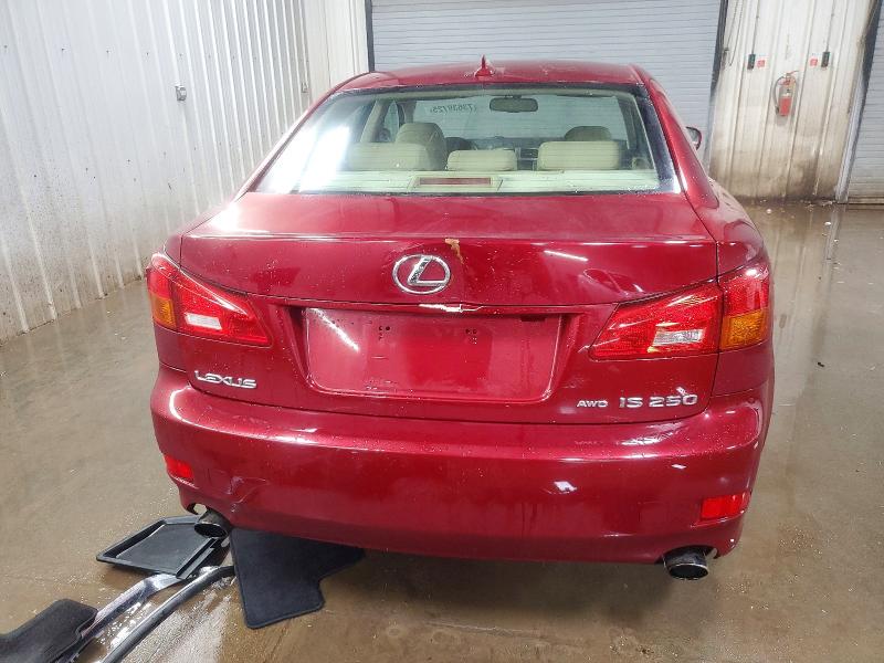 Photo 6 from auction – 2008 LEXUS IS 250 with VIN JTHCK262682024703