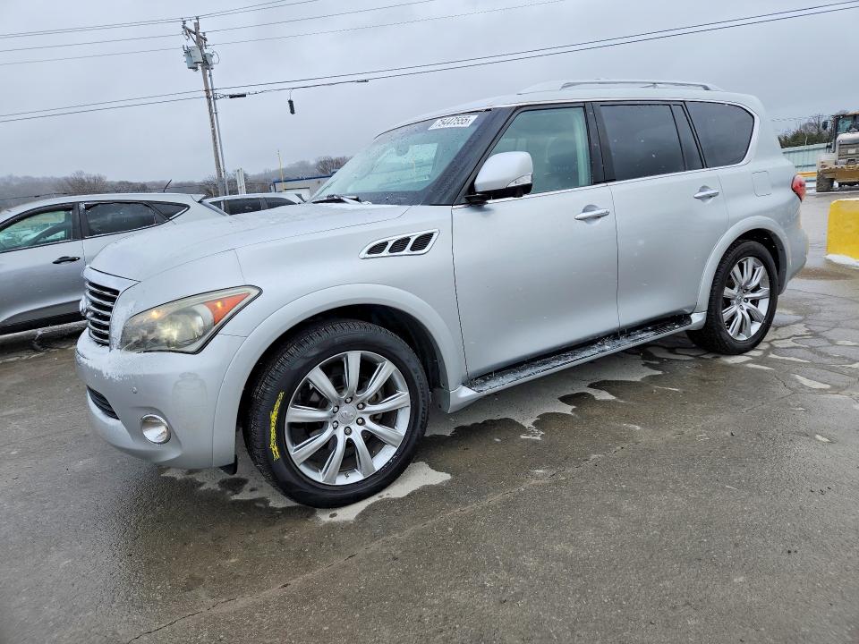 INFINITI QX56 2012 with VIN JN8AZ2NF8C9517831 - Photo from auction