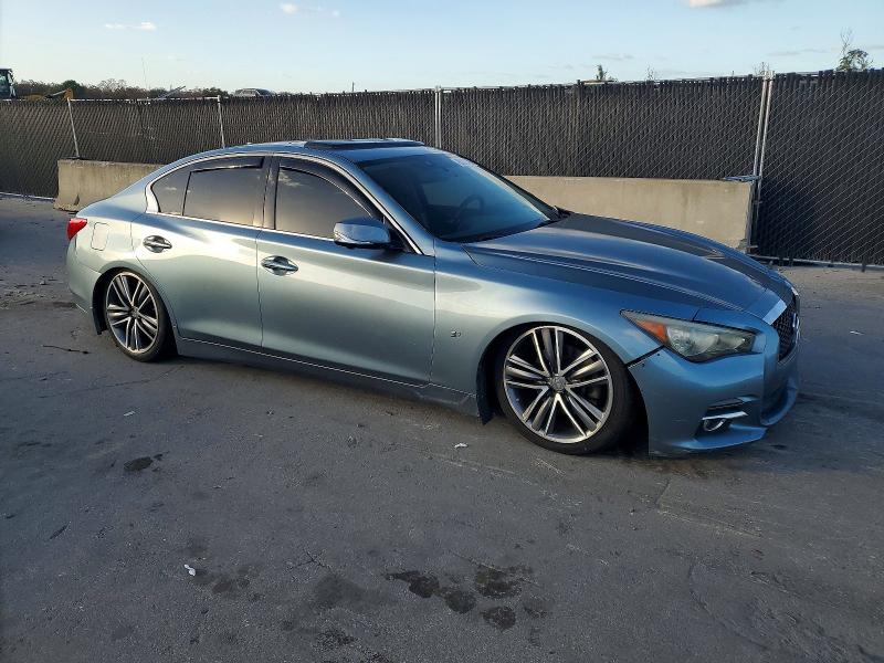 Photo 4 from auction – 2014 INFINITI Q50 BASE with VIN JN1BV7AR3EM696582