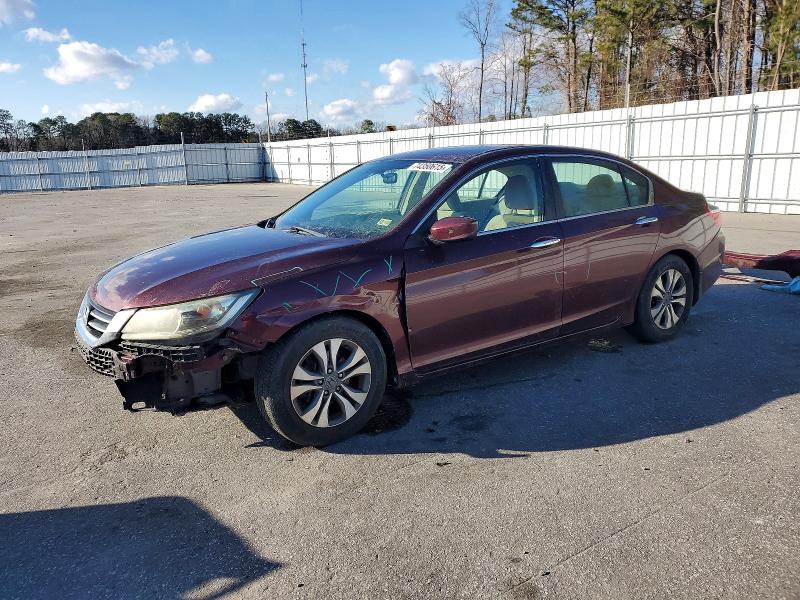 HONDA ACCORD LX 2013 with VIN 1HGCR2F38DA151461 - Photo from auction