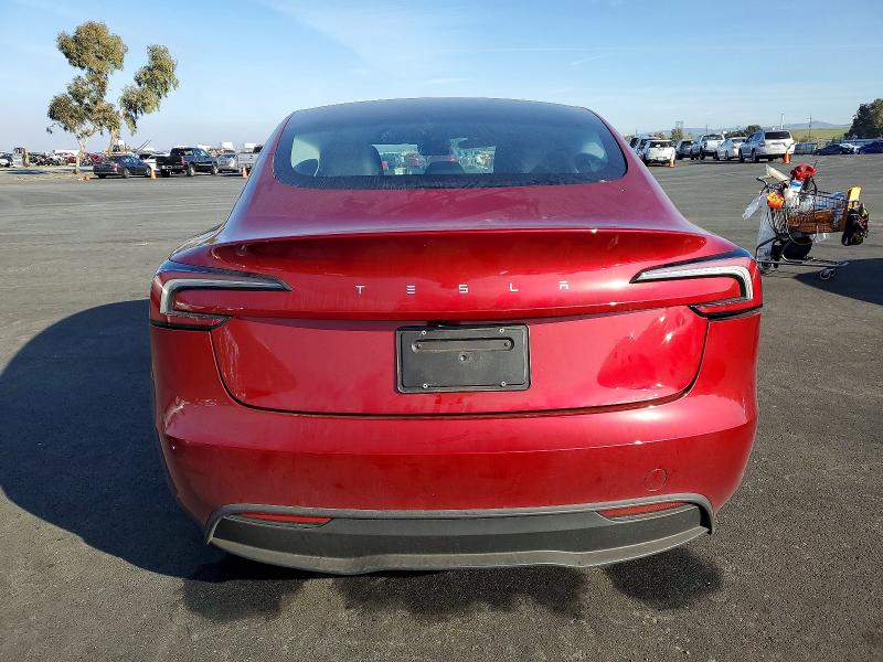 Photo 6 from auction – 2025 TESLA MODEL 3 with VIN 5YJ3E1EA9SF988700