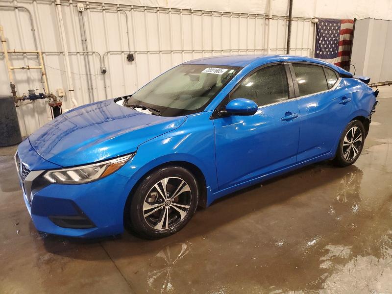 NISSAN SENTRA 2022 with VIN 3N1AB8CV2NY296238 - Photo from auction