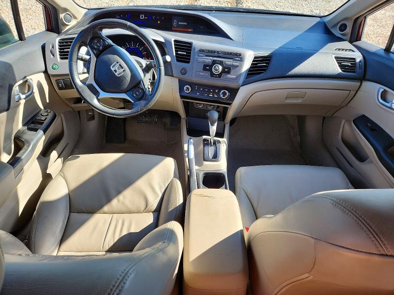 Photo 8 from auction – 2012 HONDA CIVIC with VIN 19XFB2F94CE072692