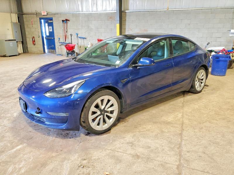 TESLA MODEL 3 2022 with VIN 5YJ3E1EA4NF286921 - Photo from auction