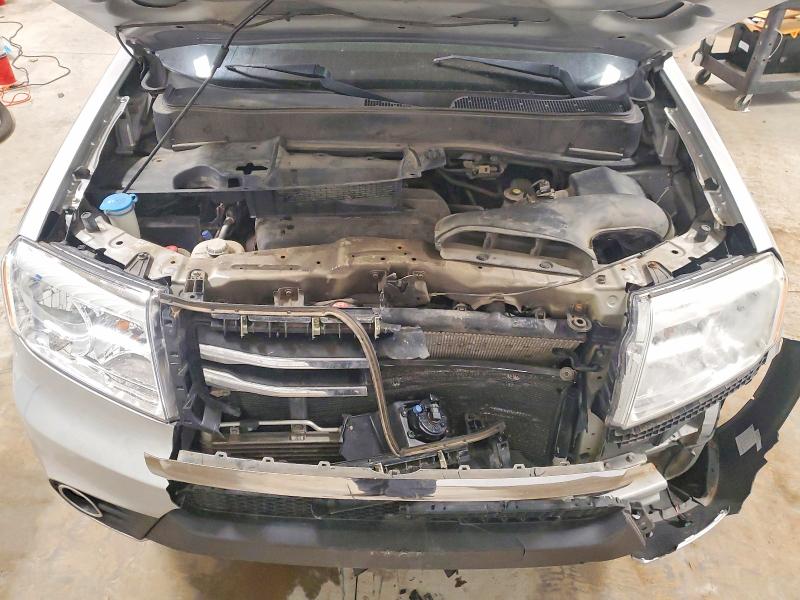 Photo 12 from auction – 2013 HONDA PILOT EXL with VIN 5FNYF4H55DB028005