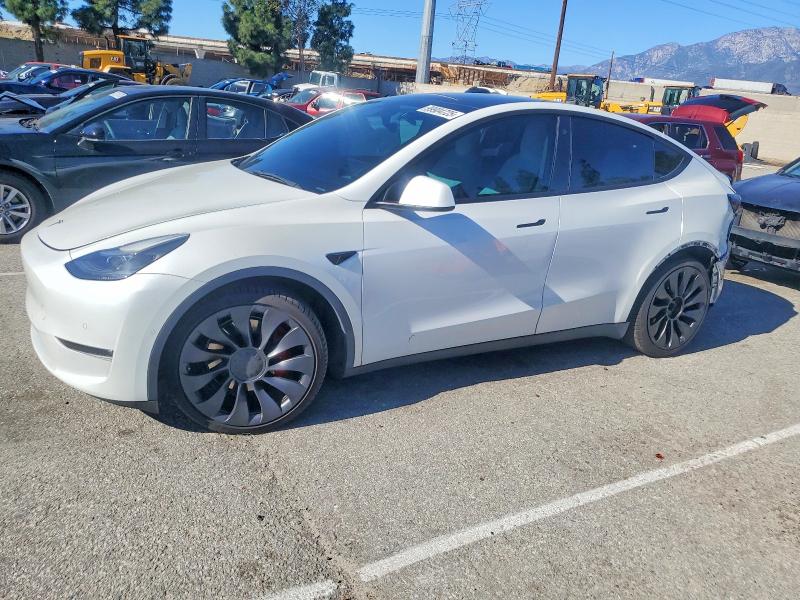 Photo 1 from auction – 2022 TESLA MODEL Y with VIN 7SAYGDEF8NF410172