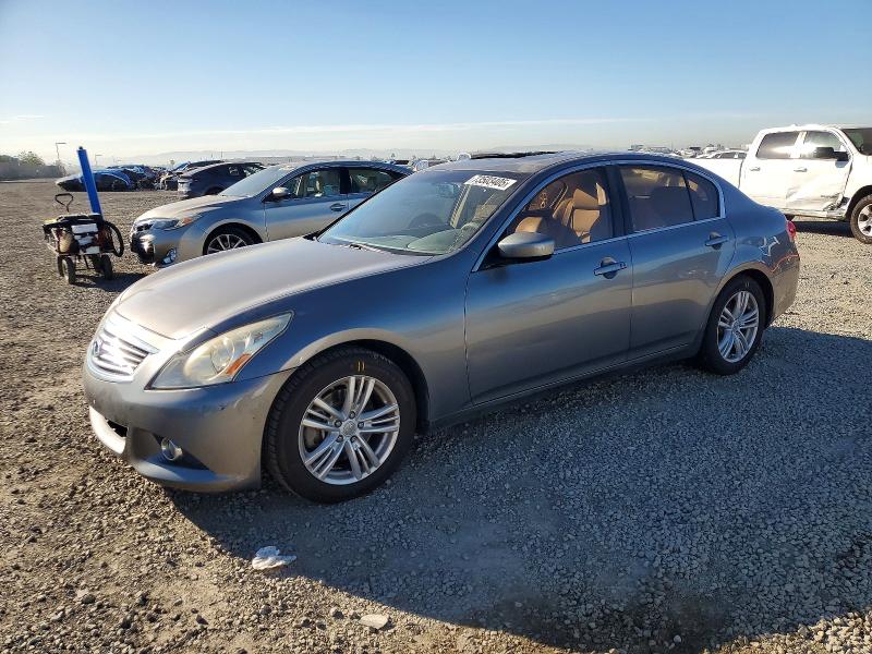 INFINITI G37 2013 with VIN JN1CV6APXDM714488 - Photo from auction