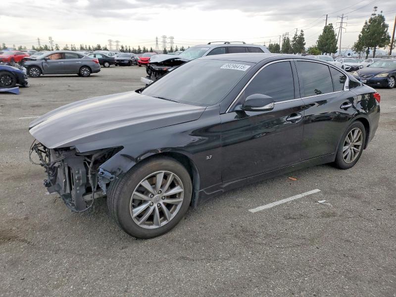 INFINITI Q50 BASE 2014 with VIN JN1BV7AP1EM686907 - Photo from auction