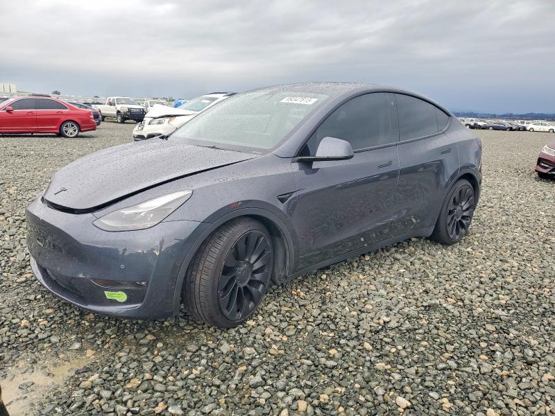 TESLA MODEL Y 2022 with VIN 7SAYGDEF0NF409145 - Photo from auction